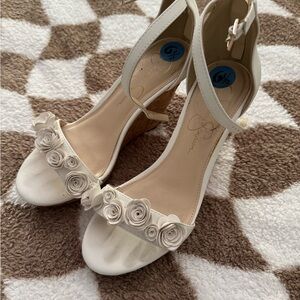 Jessica Simpson Jeffina wedge platform sandal size 6.5